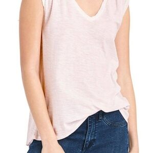 CAP SLEEVE BABY pink T-SHIRT